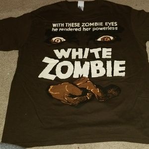 Mens "White zombie" band t shirt